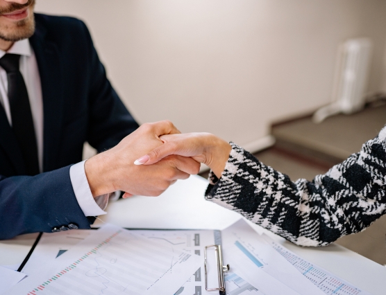 Real Estate Closing Handshake in St. Augustine, FL